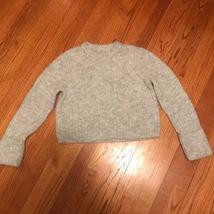 Grey Fuzzy Sweater